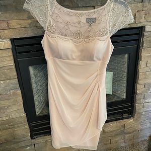 D J-azz blush cocktail dress
